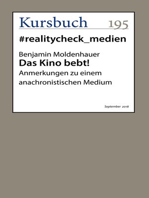 cover image of Das Kino bebt!